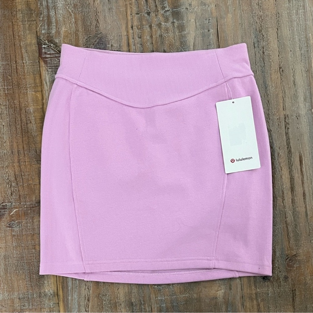 lululemon athletica Strawberry Milk Scuba Skirt